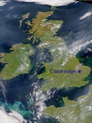 Localisation de Cambridge